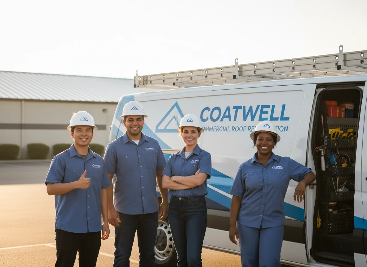 Commercial roof coating company in Salida, CA